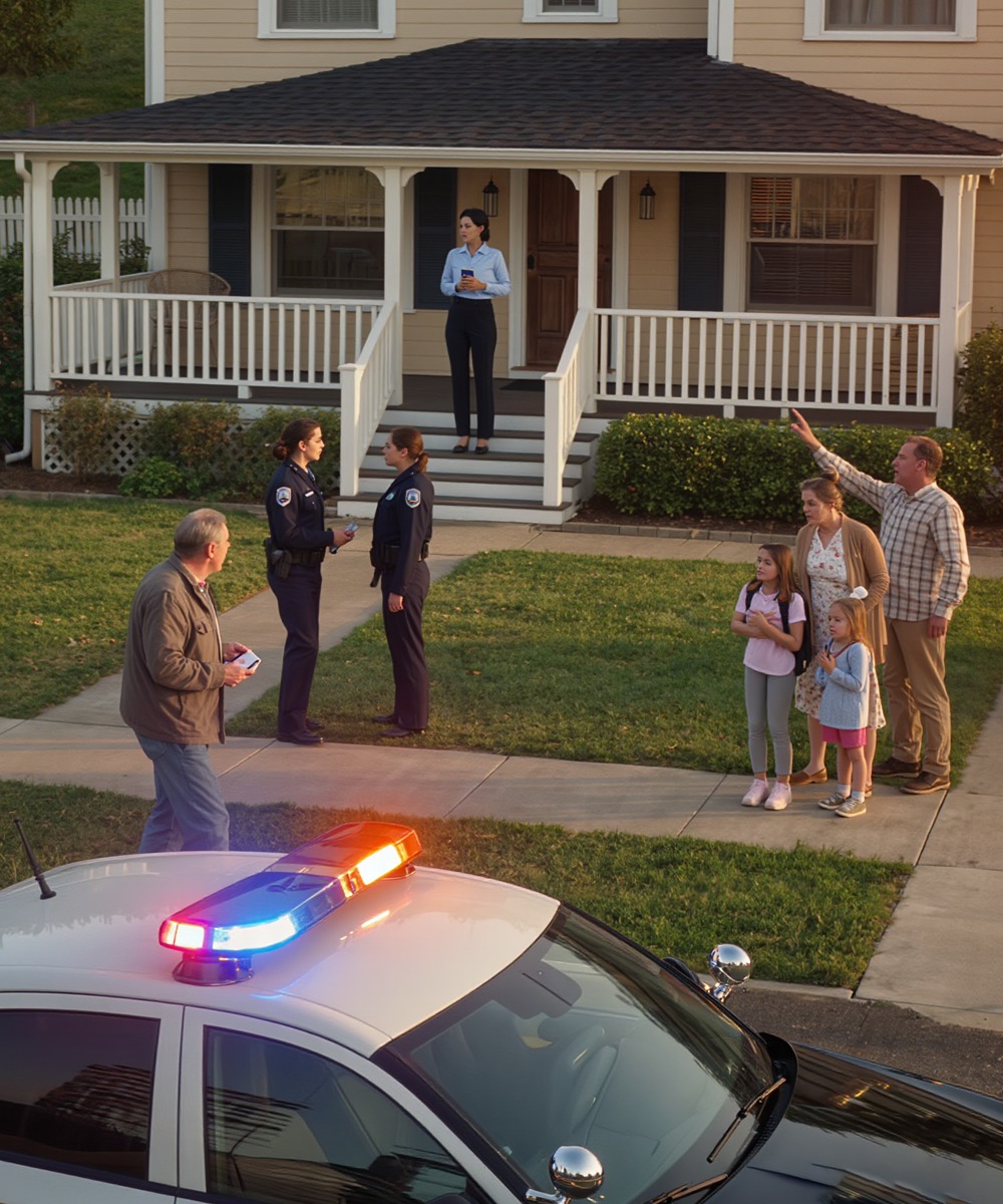 Kiedy jeszcze byłam w pracy, zadzwonił do mnie sąsiad i powiedział, że do mojego domu wprowadzają się obcy ludzie – ale kiedy dotarłam na miejsce i zobaczyłam, kto stoi za furgonetką przeprowadzkową, nie mogłam wydusić z siebie ani słowa.