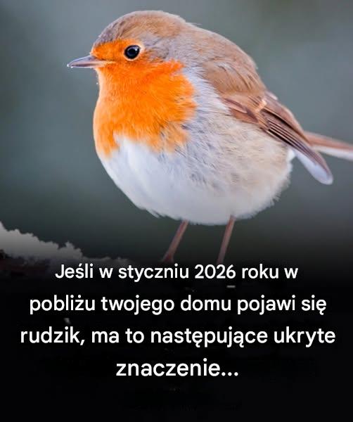 Jeśli zobaczysz rudzika w pobliżu swojego domu: Oto, co symbolizuje on według folkloru.