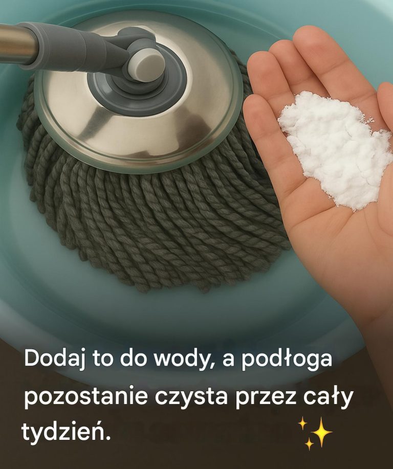 Dodaj ten składnik do wiadra, a Twoja podłoga pozostanie czysta przez cały tydzień.