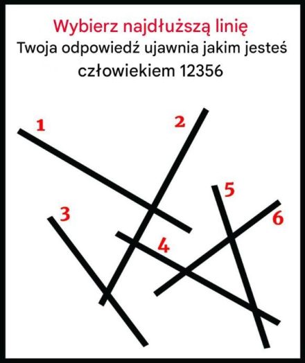 Wybierz najdłuższą odpowiedź: Twoja odpowiedź ujawnia, jakim typem człowieka jesteś. Zobacz swoją w pierwszym komentarzu.