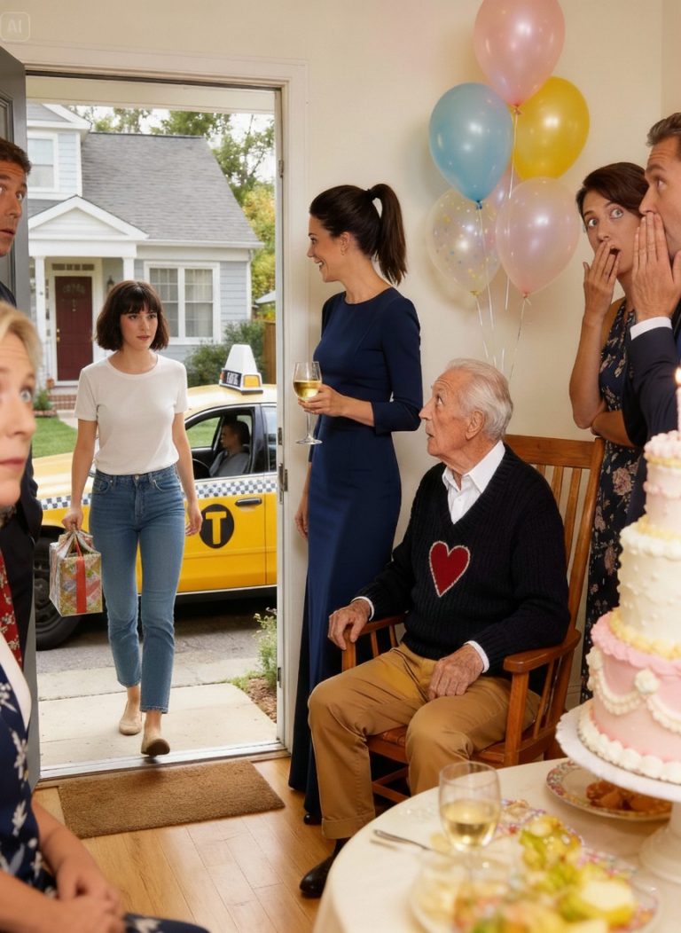 Dziadek zobaczył, jak wysiadam z taksówki i zapytał: „Gdzie jest twoje urodzinowe BMW?”. Mama roześmiała się i odpowiedziała: „O, daliśmy je twojej siostrze!”. Na chwilę zamilkł… ale następnego dnia zadzwonił do swojego prawnika.