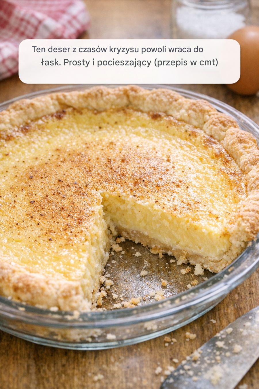 Ten deser z czasów kryzysu powoli wraca do łask. Prosty i pocieszający.