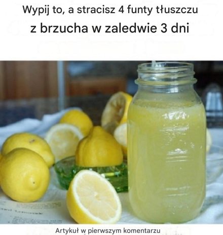 Cytryna: klucz do zdrowego i orzeźwiającego napoju