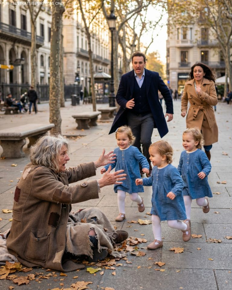 Trojaczki milionera były niewidome, dopóki stara żebraczka nie zmieniła wszystkiego