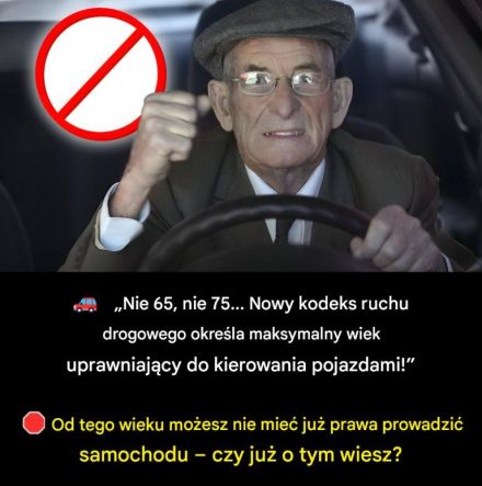 Nr 65 lub 75 lat: kodeks ruchu zdecydował, to maksymalny wiek dla jazdy