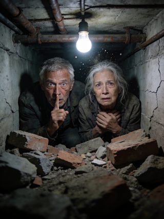 Zamknęli nas w piwnicy, żeby zabrać nam dom — ale mój mąż szepnął: „Oni nie wiedzą, co jest za tą ścianą”. Nikt nie przypuszczał, że zdrada naszego syna nas uratuje…