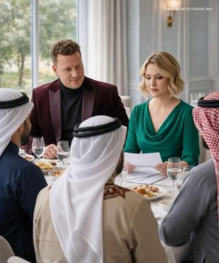 Zdesperowany przed ważną kolacją, właściciel hotelu poprosił jedną ze swoich pokojówek, aby udawała jego żonę i milczała. Jednak „zwykła” młoda kobieta zrobiła coś, co wprawiło wszystkich przy stole w osłupienie.