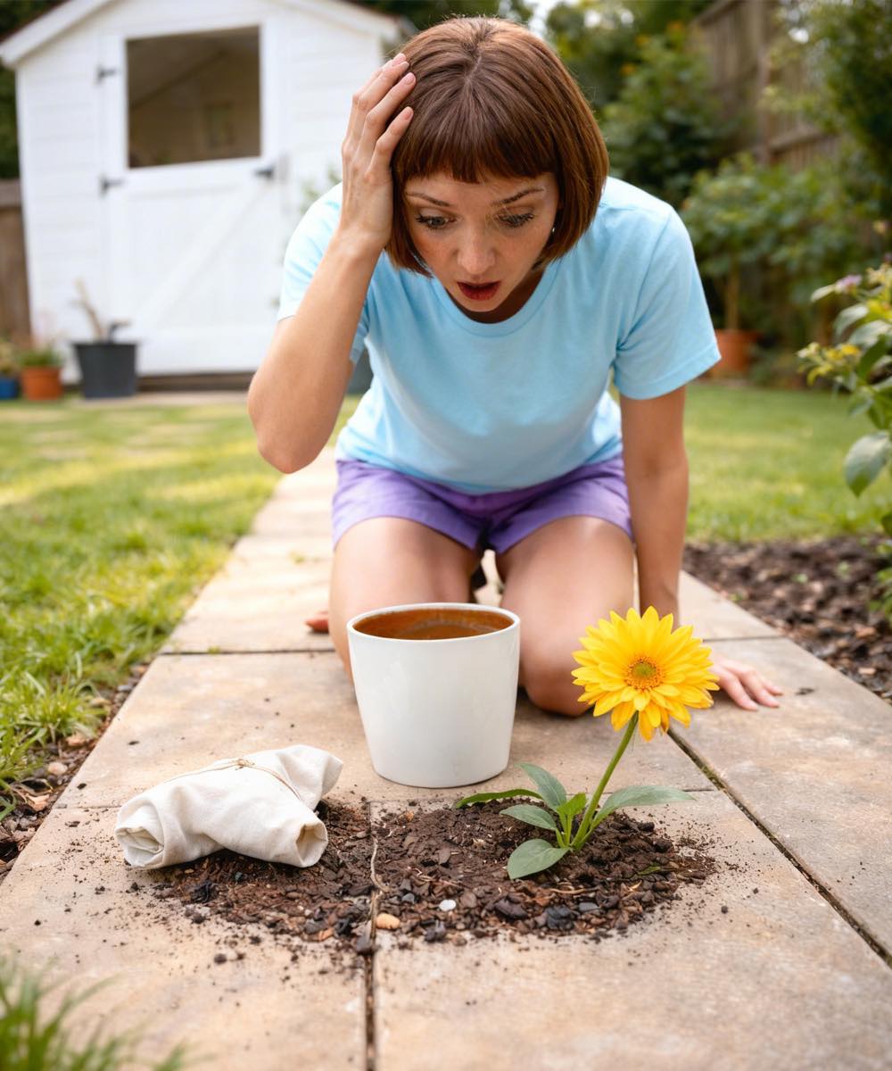 Pięć lat po śmierci mojego męża przypadkowo rozbiłam doniczkę, którą dał mi krótko przed swoją śmiercią. To, co znalazłam głęboko zakopane w ziemi, sprawiło, że krzyknęłam z przerażenia.