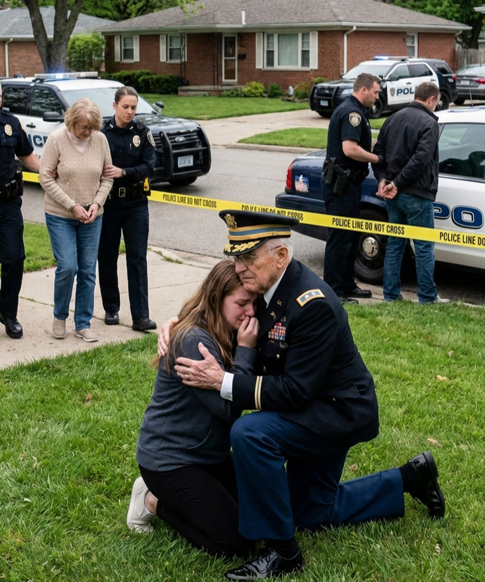Moja córka wyszeptała: „Tato, pomóż”, a linia utknęła w martwym punkcie. Jechałem 160 km/h do rezydencji jej teściów. Mój zięć blokował werandę, ściskając kij baseballowy i szyderczo mówiąc: „To prywatna sprawa rodzinna. Twoja córka potrzebowała dyscypliny”.
