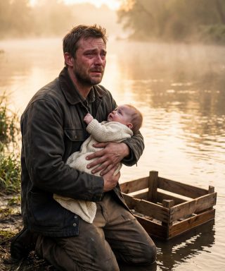 Stracił całą rodzinę w pożarze — a potem rzeka dała mu syna.